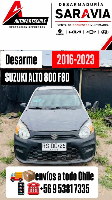 Suzuki Alto 800 F8D en desarme