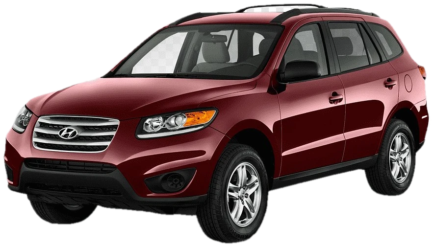 Hyundai Santa Fe GLX 2.4 — imagen de referencia para identificar tu modelo