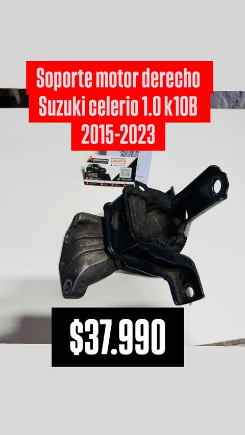 Soporte de motor derecho Suzuki Celerio 1.0 K10B 2015-2023