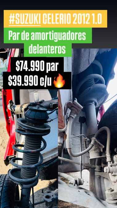 Amortiguadores delanteros (par) Suzuki Celerio