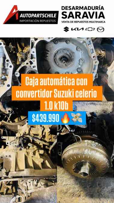 Caja automática con convertidor Suzuki Celerio