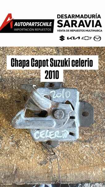 Chapa de capó Suzuki Celerio