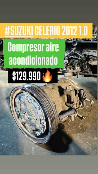 Compresor de aire acondicionado Suzuki Celerio
