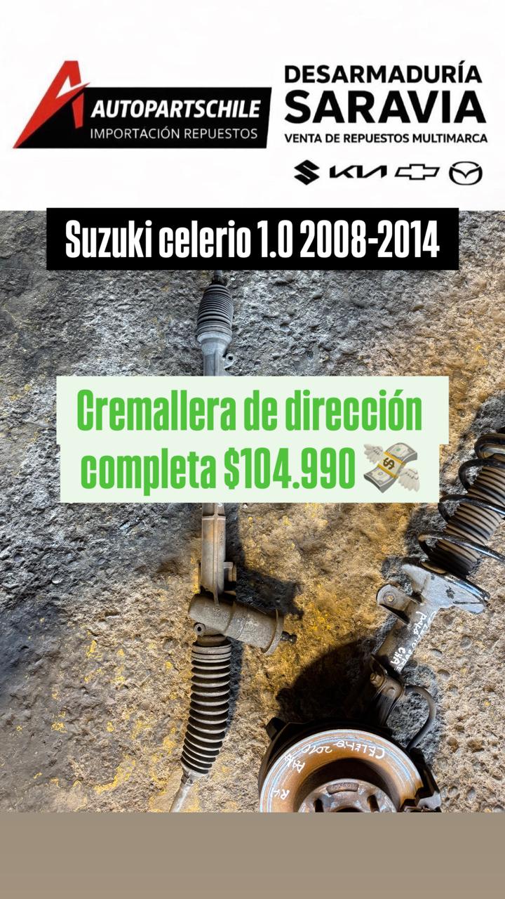 Cremallera de dirección completa Suzuki Celerio