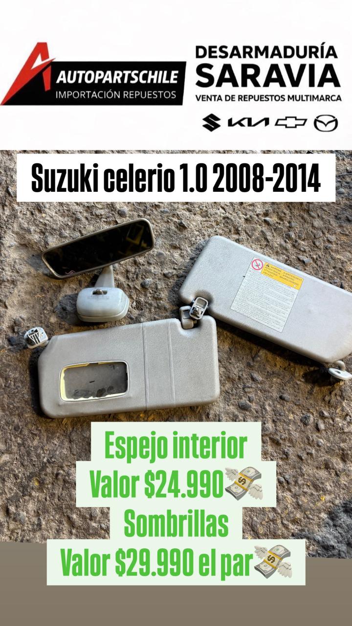 Espejo retrovisor interior Suzuki Celerio