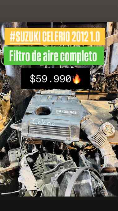 Filtro de aire completo Suzuki Celerio