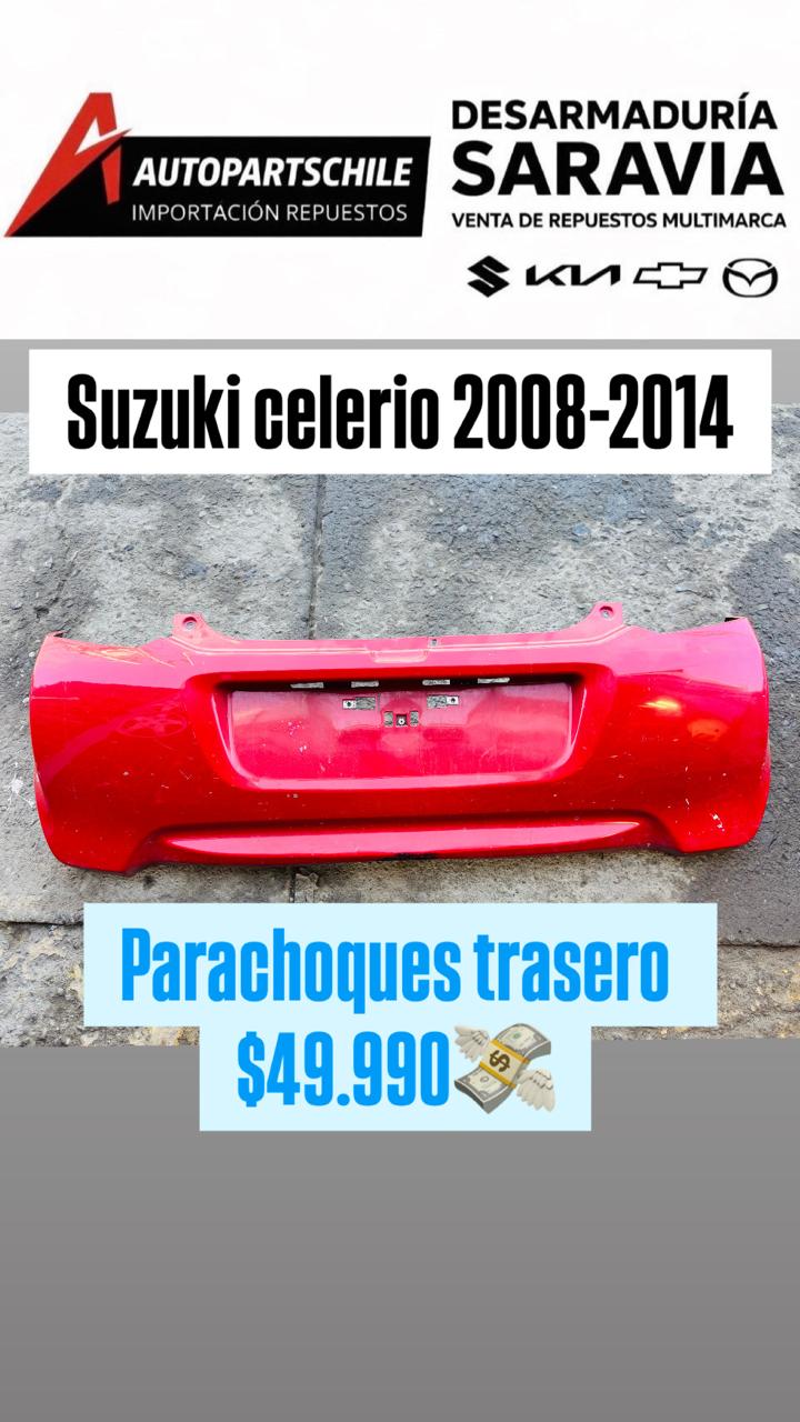 Parachoques trasero Suzuki Celerio