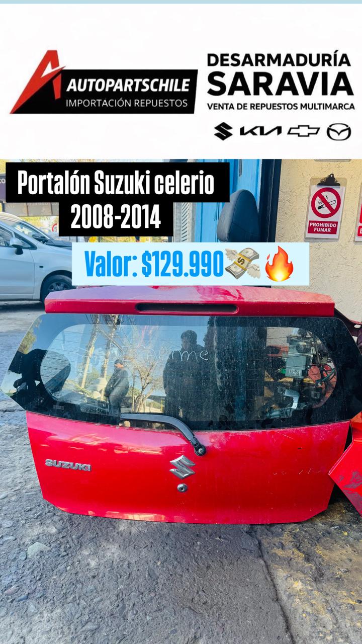 Portalón trasero Suzuki Celerio