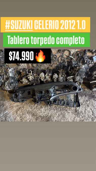 Tablero (torpedo) completo Suzuki Celerio
