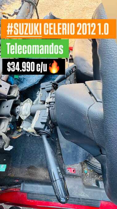 Telecomando (llave con control) Suzuki Celerio