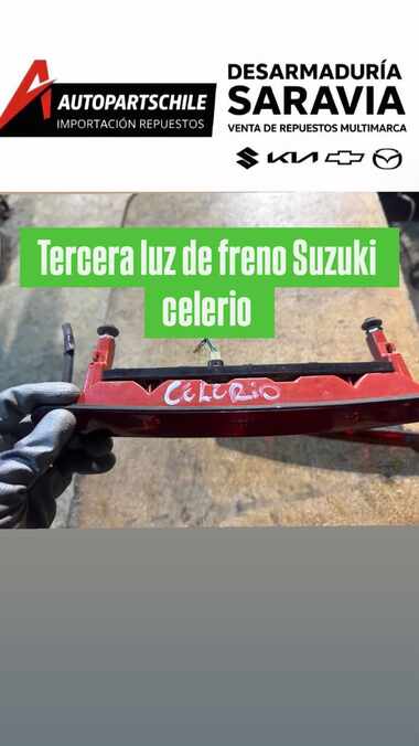 Tercera luz de freno Suzuki Celerio
