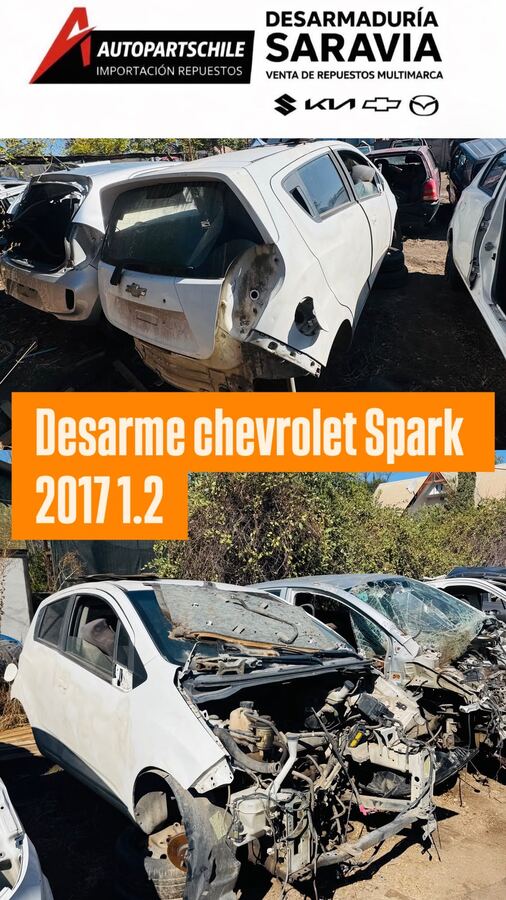 Chevrolet Spark 1.2 2017 en desarme