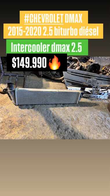 Intercooler Chevrolet DMAX 2.5