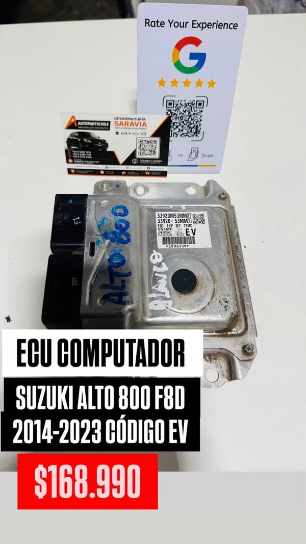 Computador de motor (ECU) F8D código EV para Suzuki Alto 800