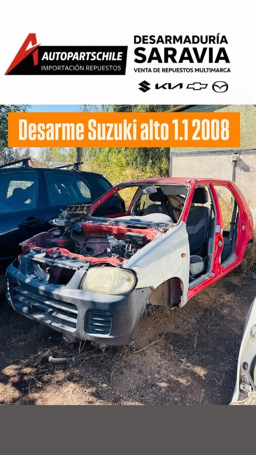 Suzuki Alto 1.1 2008 en desarme