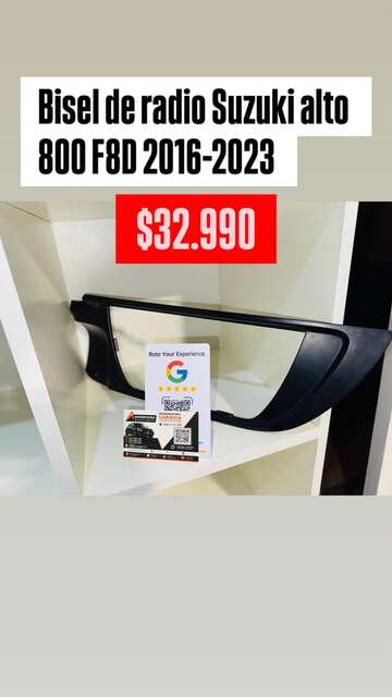 Bisel de radio Suzuki Alto 800 0.8 F8D 2014-2023