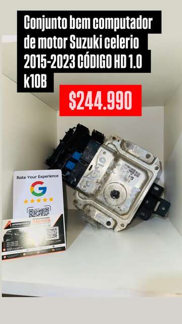 Conjunto BCM computador de motor código HD Suzuki Celerio 1.0 K10B 2015-2023
