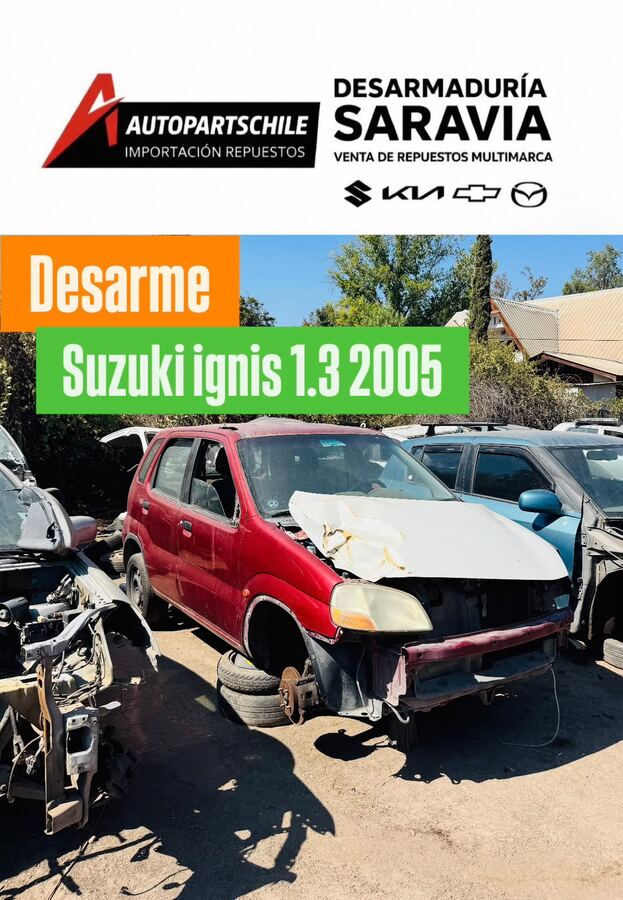 Suzuki Ignis 1.3 2005 en desarme